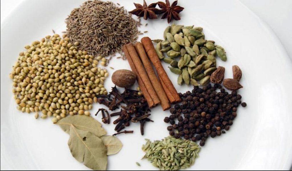 The ingredients that make up Garam Masala The ingredients that make up Garam Masala